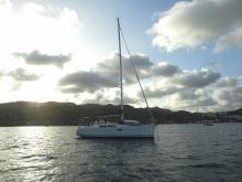 Jeanneau Sun Odyssey 36 I : At anchorage in Martinique